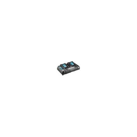 Pack Énergie MAKITA 197626-8 : Chargeur Double Rapide + 4 Batteries 5 Ah + MAKPA