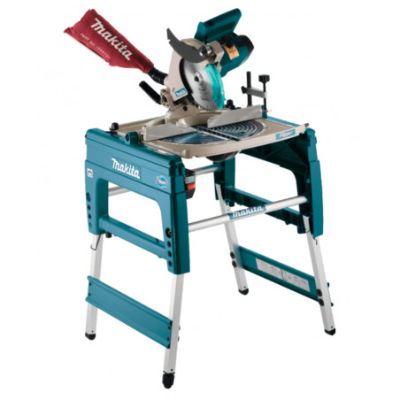 Scie sur table et à coupe d'onglet réversible 1650 W Ø 260 mm LF1000