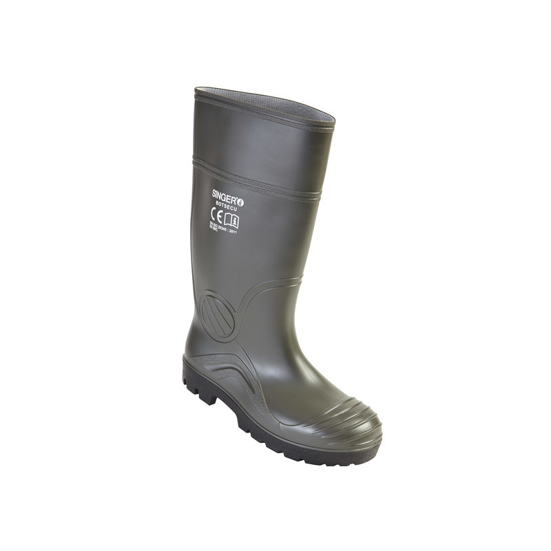 Bottes de sécurité en PVC S5 SRC - SINGER