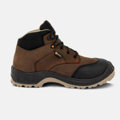 Chaussure Mi-Haute sécurité NOUMEA S3 SRC Couleur Cognac