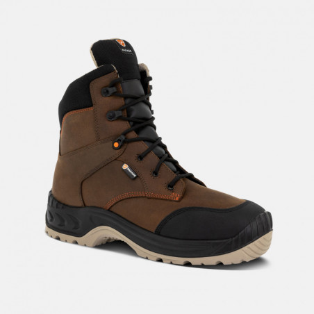 Chaussure Haute sécurité NORMAN S3 SRC Couleur Cognac