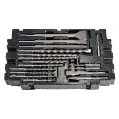 Coffret MAKPAC 12 forets, 2 pointes, 3 burins SDS PLS -... 2