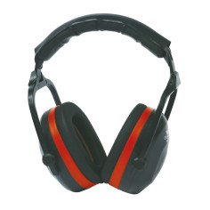 Casque pliable antibruit Rouge 30 dB - unité