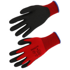 Gant PVC C.F.T support polyamide sans couture Jauge 15