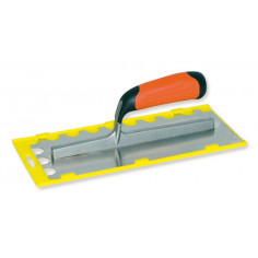 Platoir Inox 28/x12 Dentée 1/2 Rond Ep 0,6mm - MONDELIN...
