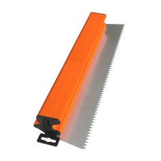 Ergolame Inox dentée 600mm Ep.0.6mm