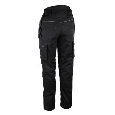 Pantalon de travail Noir Coton/polyester (65/35). 300 g/m2 2