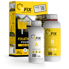Kit T-FIX scellement polyuréthane haute densité