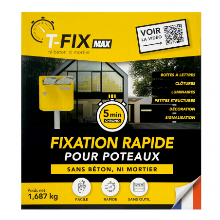 Kit T-FIX scellement polyuréthane haute densité