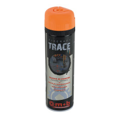 Bombe de traçage 500ml Orange fluo - Unité