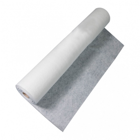 Bâche de protection blanche adhésive 1mx25m