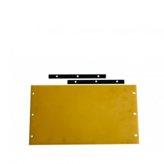 Semelle polyuréthane pour plaque vibrante IMER