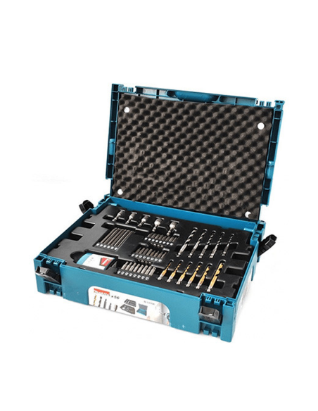 Coffret MAKPAC 56 accessoires vissage et fixation MAKITA - B-53768