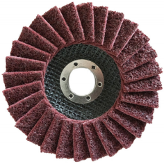 Disque à lamelles 125mm grain moyen (60 /80) pour métaux 2