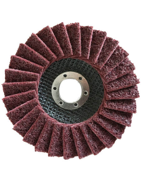 Disque à lamelles 125mm grain moyen (60 /80) pour métaux