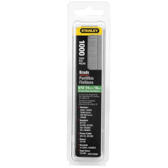 Clou acier 15 mm / 5/8 18GA - Boîte de 1000 - STANLEY...
