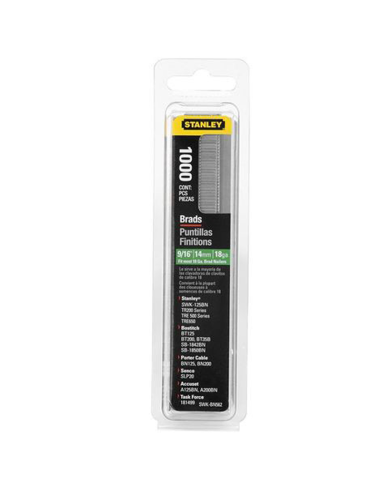 Clou acier 15 mm / 5/8 18GA - Boîte de 1000 -...