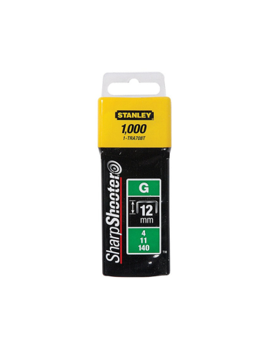 Agrafes 12 mm Type G   1-TRA708T - Boîte de...