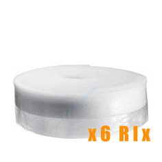 Bande périphérique 150x5mm x50m avec bavette - Lot de 6...