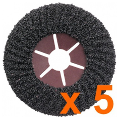 Lot de 5 disques semi-flexibles au Carbure de Silicium...