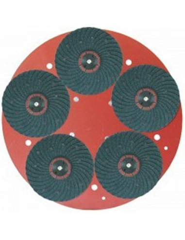 Plateau porte disques équipé (5 disques...