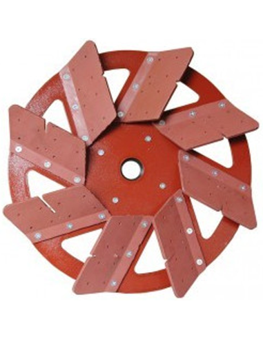 Plateau porte disque GOMME  pour monobrosse...