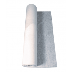 Bâche de protection blanche adhésive 1mx25m