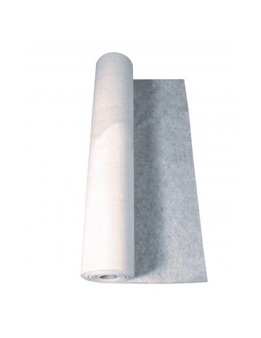 Bâche de protection blanche adhésive 1mx25m