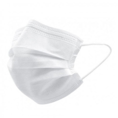 Masque chirurgical 3 plis Type II - Jetable Blanc - Boîte...