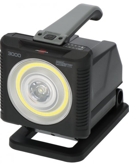 Lampe torche LED Multi Battery HL 3000 rechargeable - BRENNENSTUHL