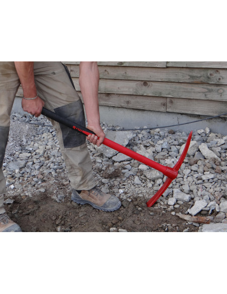 Pioche FM 2,5 Kg avec manche bois frêne - MONDELIN