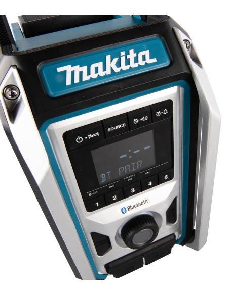Radio de chantier 12 /18 V Li-Ion 230V Bluetooth (Produit Seul) - MAKITA DMR114