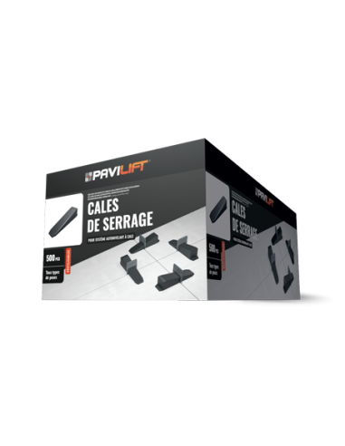 Cale de serrage pour système autonivelant -...