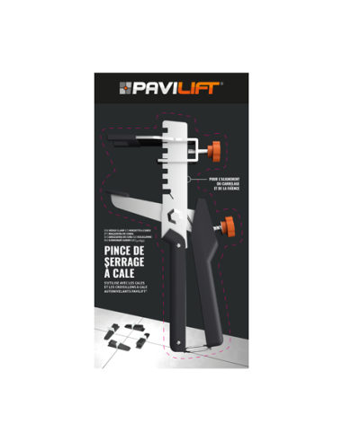 Pince de serrage de cale autonivelante PAVILIFT