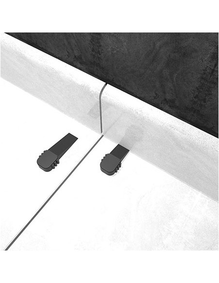Cale d'ajustement de carreleur biseauté 1 à 6 mm Sachet de 150 - PAVILIFT