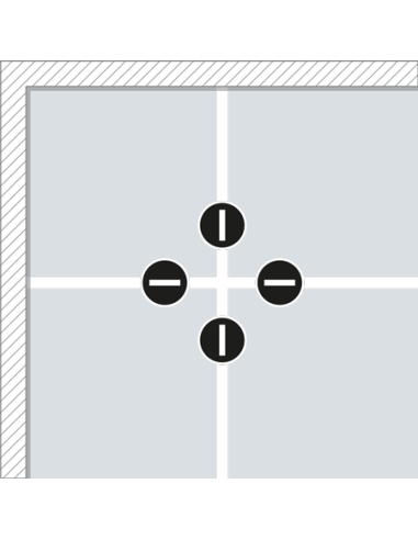Croisillon multiformat 1 à 4 mm - Sachet de 30...