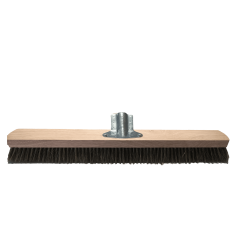 Balai soie en 60 cm semelle bois douille métal
