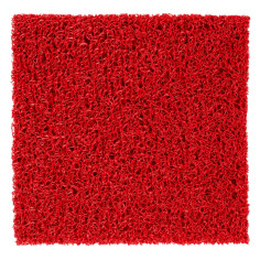 Tapis de Sécurité Rouge PVC 1mx10m - Épaisseur 14mm