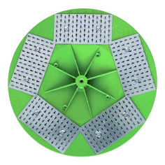 Grattoir Ø 370 mm pour talocheuse EPG400 - DIAM INDUSTRIE
