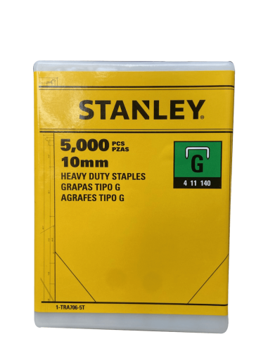 Agrafe 10 mm Type G   1-TRA706-5T - Boîte de...