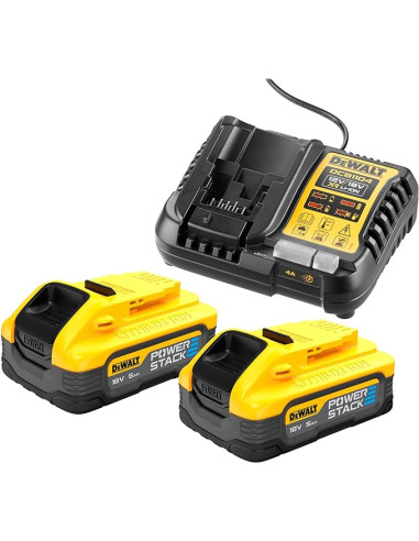 Pack 2 Batteries POWERSTACK XR 18V 5Ah Li-Ion +...