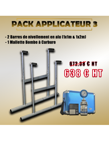 Pack Applicateur 3 -  Barre à niveler...