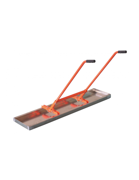 Lissarde à béton 90x34,5cm réglable en hauteur plateau aluminium