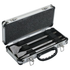 Coffret SDS-Plus 1 pointes + 1 burin plat + 1 burin large...
