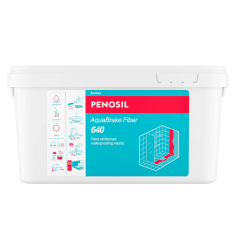 PENOSIL AQUABRAKE FIBER 640 enduit d'étanchéité prêt à...