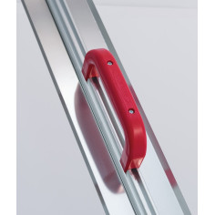 Platoir chapiste Inox SUPER PRO double arrondi 60x10/7 -... 2