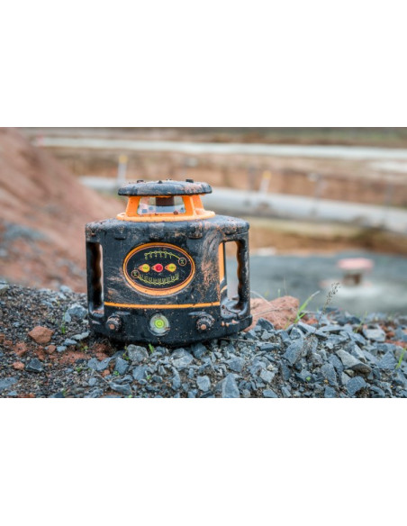 Laser rotatif ROUGE simple pente FL 300HV-G EasyGRADE  et  FR 50 - GEOFENNEL 214055