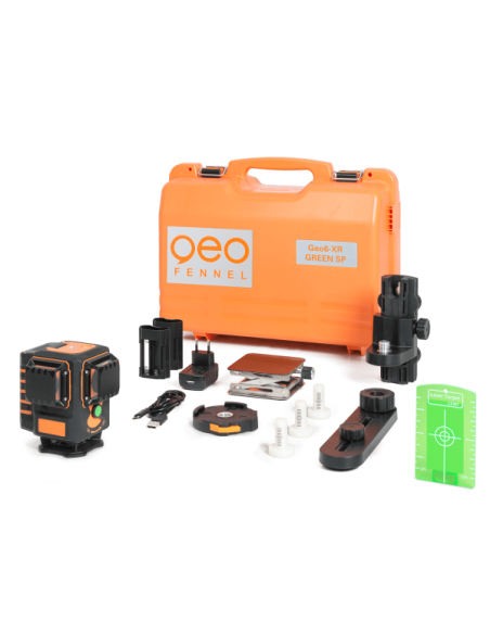 Laser multilignes VERT GEO6-XR GREEN - GEOFENNEL 533200