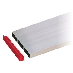 Règle ALU rectangulaire 100x18mm 2 voiles 3 alvéoles -...