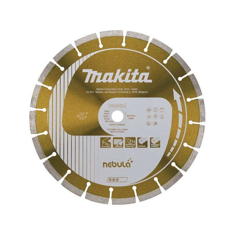 Disque diamant NEBULA 125 mm - MAKITA